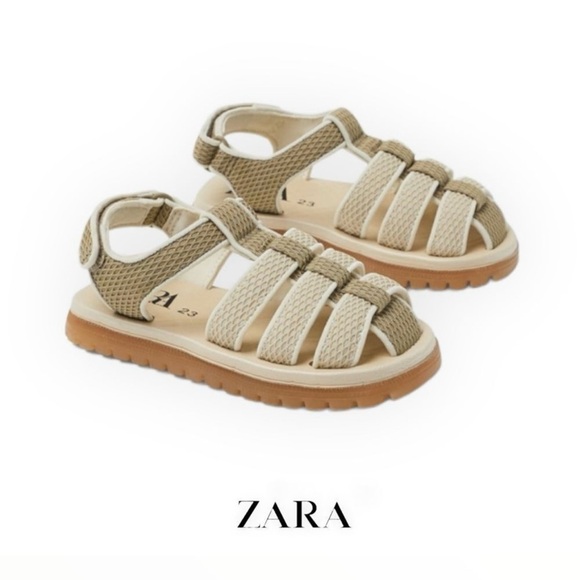 NWOT ZARA size 24 kids sandals‎ - Picture 1 of 6